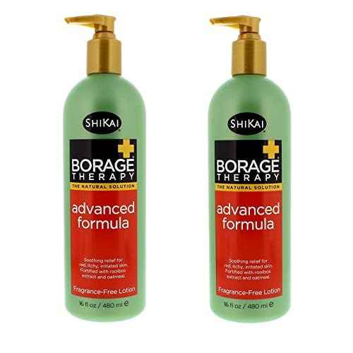 2 Pack of Shikai Products Borage Therapy Advanced Formula Lotion - 16 Fl oz.