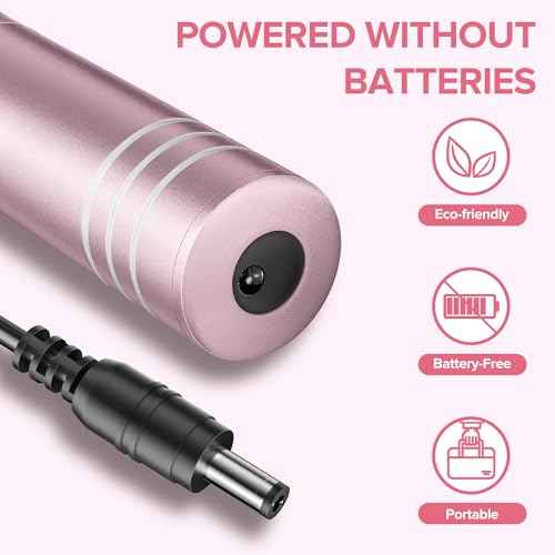 Electric Callus Remover for Feet£¬Electric Foot Care Tools£¬Stepless Speed Rechargeable Grinder with 60 Sandpaper Discs, Professional Pedicure Tool for Dead Dry Crack Skin Calluses-Pink 008