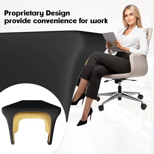 Black Lash Bed Cover Massage Table Cover Protector with Cut-Out for Leg Room, Stretch Rectangular Table Cover for 6FT Eyelash Extension Bed/Spa Bed/Message Bed(Strong Elasticity)