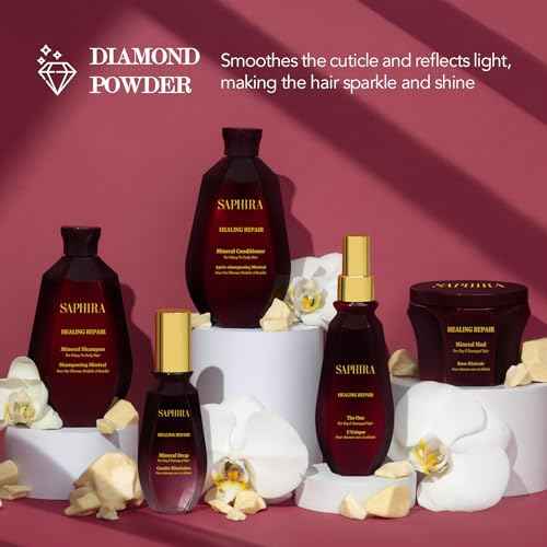 Saphira Hair Care Shampoos ? Sulfate & Paraben-Free, Hydrating, Repairing & Volumizing for All Hair Types