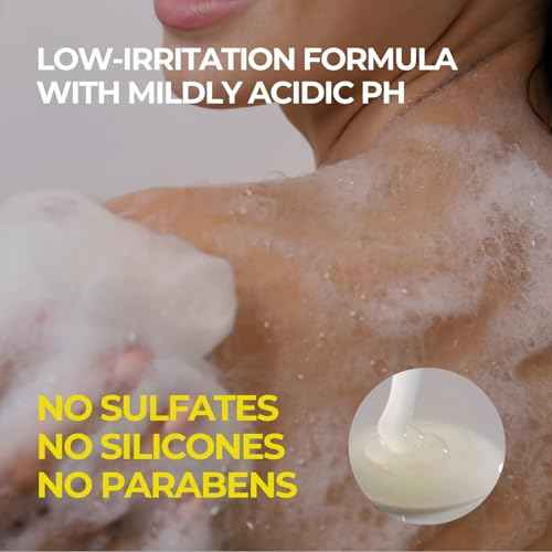 Chlorine-Removing Body Wash for Swimmers | Vitamin C | Hydrating & Refreshing | Sulfate-Free, Silicone-Free, Paraben-Free (10.58 oz / 300g, Pack of 2)