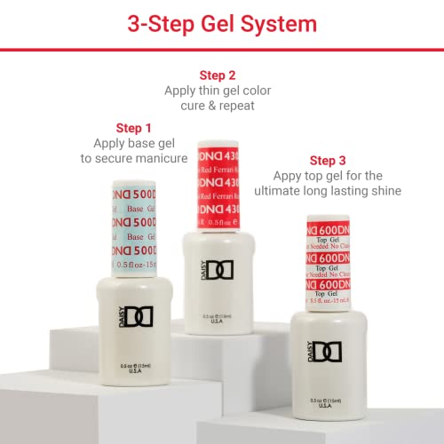 DND Gel Polish Set, Super Glitter Collection, UV/LED GelPolish and Air Dry Nail Lacquer, Matching Chip-Free Polish Duo, 0.5 Fl Oz Each