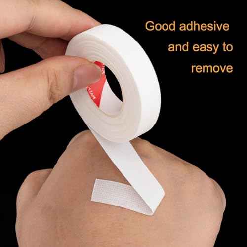20PCS Lash Tape for Lash Extension Supplies, Micro-Porous & Breathable Lash Extension Tapes, Micropore Eyelash Tape for Sensitive Skin, Pain-Free Removal Eyelash Extension Tapes