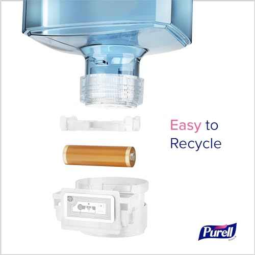 PURELL Antimicrobial Foaming Hand Soap, Light Fragrance, 1200 mL Refill for PURELL ES10 Automatic Soap Dispenser (Pack of 2) ? 8382-02
