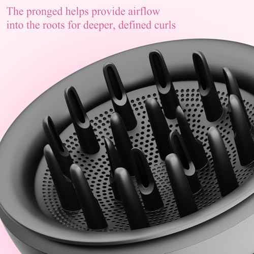 Wave Curl Diffuser for Dyson Airwrap ? Dome and Diffuse Modes for Curl Wave Hair, Hair Diffuser Attachment Compatible with Airwrap Styler HS01/05