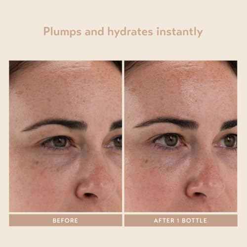 SHANI DARDEN SKIN CARE Moisture Boost Plumping Serum for Face, Moisturizing & Hydrating Face Serum with Snow Mushroom & Glycerin for Long-Lasting Hydration & Radiant, Dewy Skin, 1 fl oz