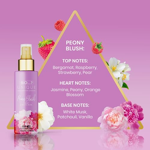 So¡¦? Unique Body Mist Set - Perfumes for Women with Fresh, Floral, Sweet Scents - 6 Hour Wear Body Spray for Women - Travel Size Gift Set - 6 pcs