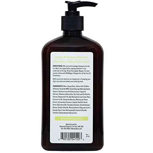 DERMagic Peppermint & Tea Tree Oil Shampoo & Conditioner 18 fl. oz.