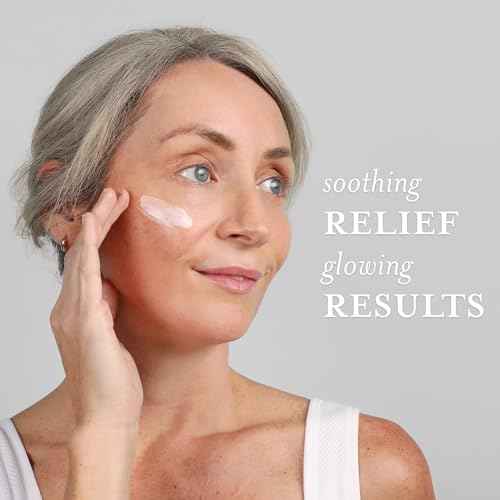 DERMAdoctor Redness & Itchy Skin Relief Calm Cool + Corrected Tranquility Cream for Sensitive Skin | moisturizing face cream Hydration with Squalane & Hyaluronic Acid White Tea Extract ? 1.7oz