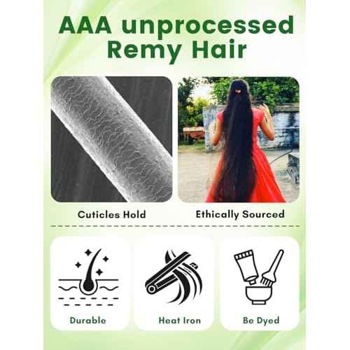 Chocolate Brown 3 Bundles Human Hair Body Wave, Soft Glossy 12A 100% Unprocessed Remy Virgin Hair Colored #4 Medium Dark Brown Bundle Wavy Classy Sew In Weaves Extension (3 Pcs, 14/16/18 IN)