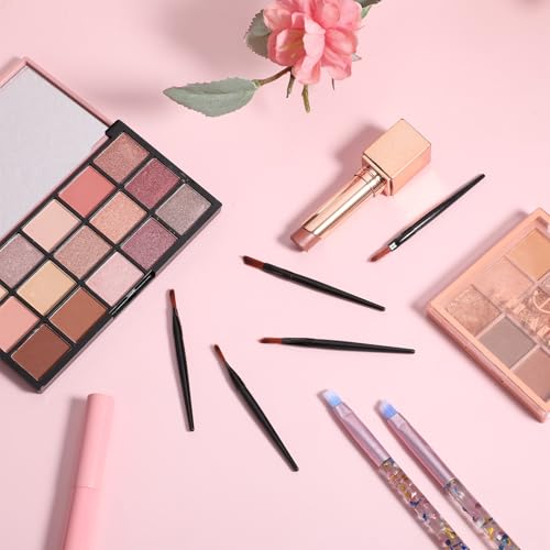 120 Pcs Lipstick Applicator Wands Disposable Lip Applicators Multifunctional Concealer Brush Eye Shadow Applicators Portable Lip Wands Eye Makeup Brushes
