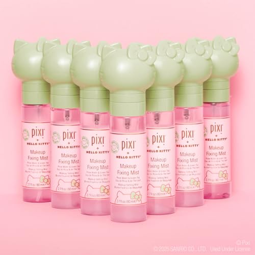 Pixi + Hello Kitty Makeup Fixing Mist |Lightweight Setting Spray | 80 ml / 2.7 fl oz