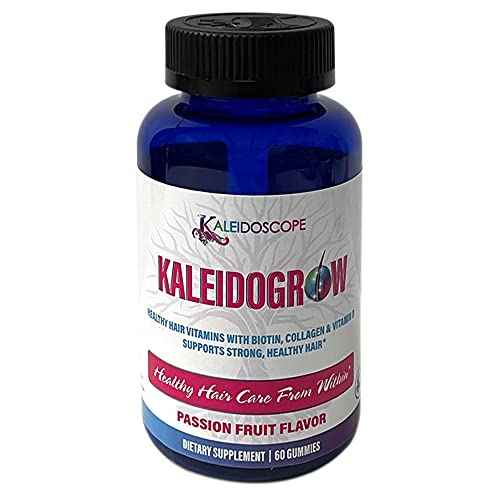 Kaleidoscope - Miracle Drops Shampoo, Conditioner, Original Miracle Drops & Kaleidogrow Vitamins? Hair Care Styling Bundle 4 Pcs Set