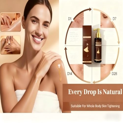 Luxury Body Firming Oil Tightening & Hydrating Treatment After Shower Body Oil For Women | Natural Body Luxury Oil for Dry Skin | Lightweight, Non-Greasy, Nourishing Formula ? 4.06 FL OZ