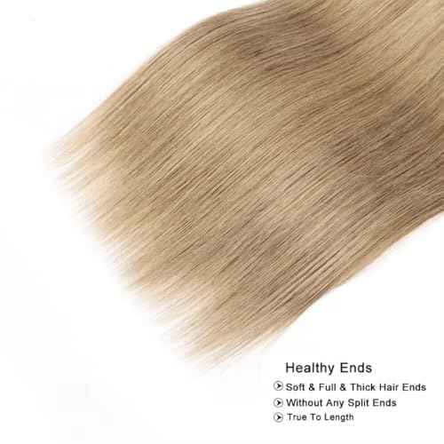 #22 Blonde Bundles Human Hair Straight Bundles 28 30 32 Inch Unprocessed Brazilian Virgin Hair Ash Blonde Straight 3 Bundle Human Hair Extensions 50 Gram Per Bundle