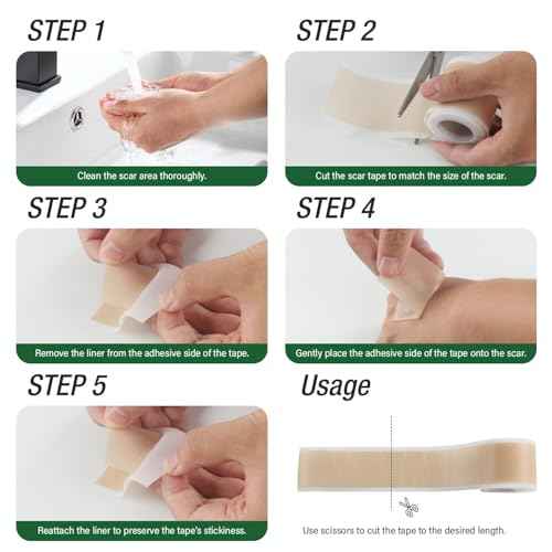 Silicone Scar Sheets,Silicone Scar Tape,Silicone Sheets For Scars,Scar Tape For Surgical Scars,Keloid Bump Removal,Scar Removal For Surgical(1.6"x 120" Roll-3M)