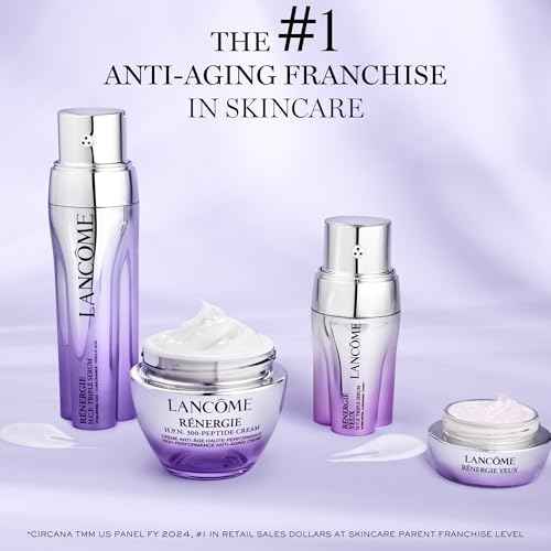 Lanc?me R?nergie Lift Multi-Action Eye Cream with Hyaluronic Acid, Caffeine & Linseed Extract - Hydrating, Dark Circle Reducer, De-Puffing Eye Bag Treatment -0.5 Fl. Oz