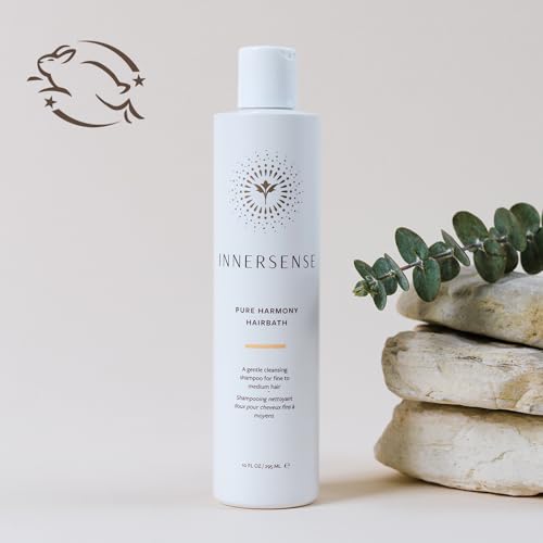INNERSENSE Organic Beauty - Natural Pure Harmony Hairbath Shampoo | Cleansing, Detoxifying, For Oily Scalp | Non-Toxic, Cruelty-Free, Clean Haircare (2 Pack - 2 fl oz | 59.1 mL each)