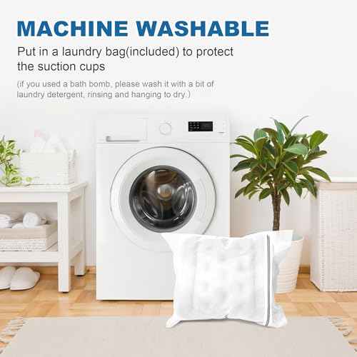 Luxury Full Body Bath Pillow for Bathtub, Bath Pillows for Tub with Mesh Laundry Bag, Cushion for Bathtub Headrest Neck Back Support - 5D Air Mesh & Quick Drying | White 63" x 16"