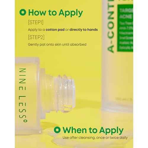 Azelaic Acid Toner ? Korean Mild Exfoliating Skin Prep for Acne-Prone Skin ? Salicylic Acid for Pores ? Calming, Refreshing, Purifying, 5.07 fl.oz.