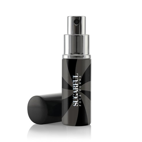 Michel Germain Sugarful Pour Homme Eau de Toilette Travel Spray Fragrance, Top Notes of Iced Grapefruit, French Sage, Masculine Men's Gift, 0.26 Fl Oz