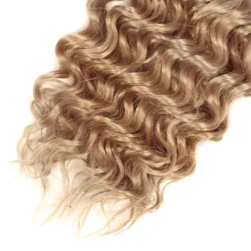 30 32 34 inch Ash Blonde Bundles #22 Deep Wave Bundle Human Hair Blonde Wet and Wavy Bundle Color #22 Hair Weave