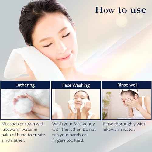 ROYAL HERB SS FOAM Facial Foaming Cleanser Moisturizing with Aloe Vera Leaf Extract, Ginseng Extract and Gold, 4.23 OZ / 120g
