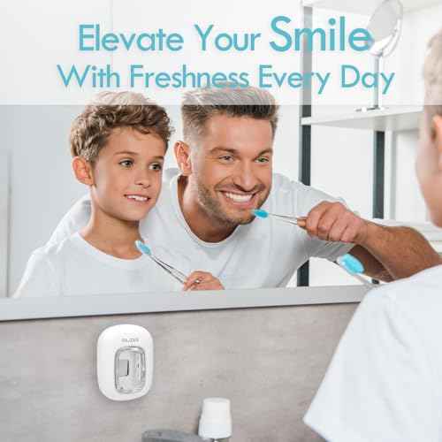 UV Toothbrush Sanitizer Cover, Rechargeable Travel Cap with Magnetic Wall Mount, Portable Cleaner for Any Size Toothbrush