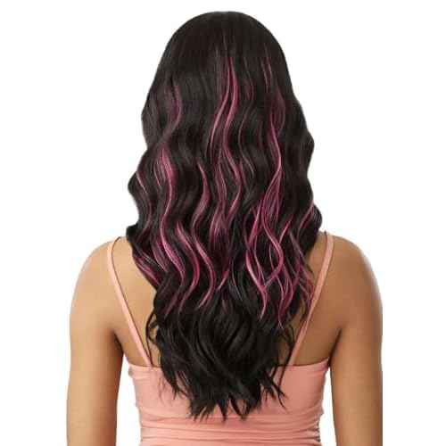 Outre Lace Front Wig - Perfect Hair Line 13X6 - Jaina (DRST BLACK PINK)