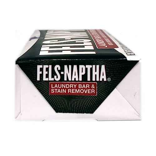 Purex Fels-Naptha Laundry Bar & Stain Remover, 5.0 OZ (Pack of 24)