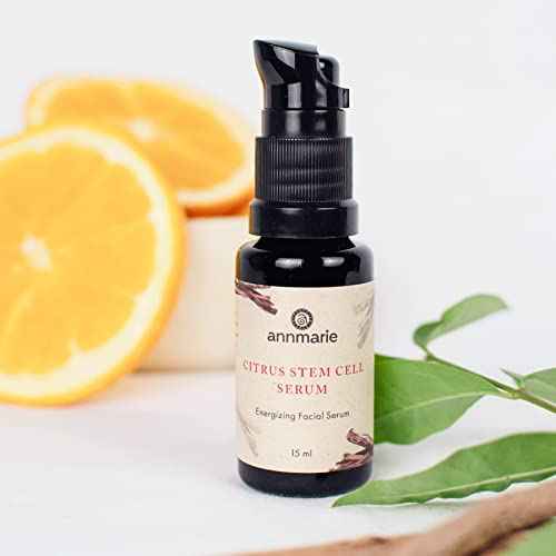 Annmarie Skin Care Citrus Stem Cell Serum - Aloe-Vera Based with Citrus-Derived Stem Cells, Brightening & Toning Serum for Dark Spots, Dry & Dull Skin, All Skin Types (15ml, 0.5 fl oz)