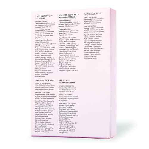 Joanna Vargas Glow to Go Moisturizing Face Masks for Women - 5 Sheets Hydrating Face Masks for Radiant & Revitalized Skin - Travel-Friendly Face Mask Skincare Set - Firming Facial Masks for Women