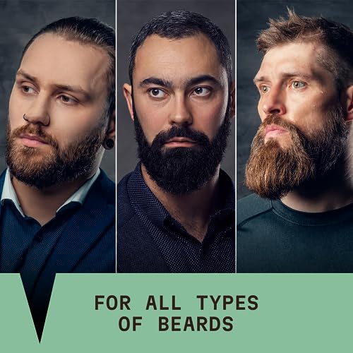 Striking Viking Beard Shampoo with Tea Tree, Biotin & Jojoba Oil - 17 oz Deep Cleansing, Paraben & Sulfate Free for All Beard Types