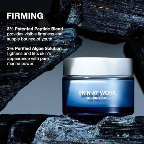 Time Keeper 5-in-1 Peptide Firming Night Cream, 5% Tranexamic Acid, Ceramides for Face, Neck, Eyes, All-In-One Step Serum + Moisturizer