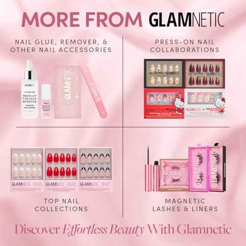 Glamnetic 2-in-1 Cuticle Oil | Nourishing Cuticle Serum & Cuticle Pusher For Healthy Nails | Overnight, Hyaluronic Acid & Botanical Oils - 0.31 Oz