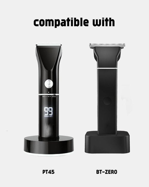 uijino Beard Club Trimmer Charger for Beard Club PT45 Charger and BT-Zero Body Trimmer, 1 Cleaning Brush, 3.3ft Power Cord