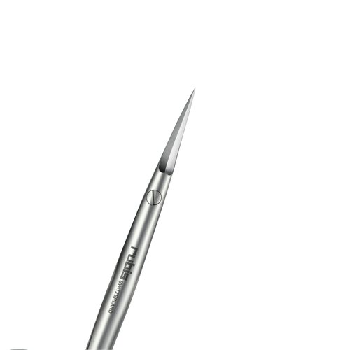 Rubis Stainless Steel Cuticle Scissors for Precise Fingernails and Cuticles, 1F002, Silver,Rubis Switzerland Swiss Made World Renowned Precision