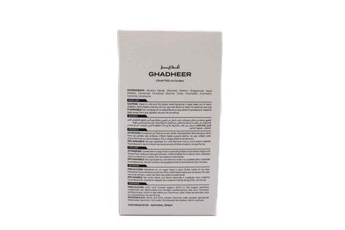 Amazing Creation Ghadheer Eau De Parfum, Citrus Aquatic Fragrance, Unisex, 3.4 FL OZ/100ml
