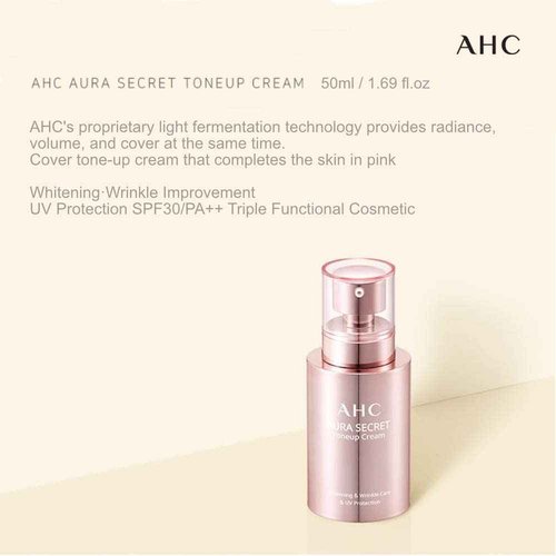 AHC AURA SECRET TONE UP CREAM SPF30 PA++ / AHC TONE UP CREAM