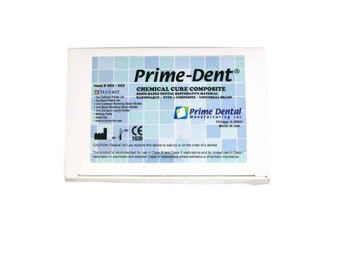 Oral Care – Self Curing Adhesive – 5 gr x 5 gr Kit – Mixing Pads & Spatulas Included