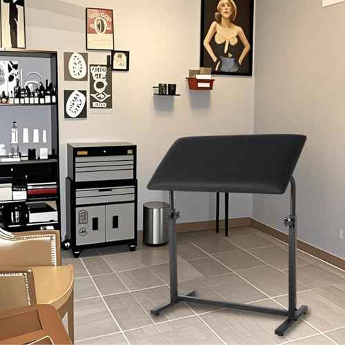 Tattoo Arm Rest£¬Large Tattoo Armrest£¬Height & Tilt Adjustable Tattoo Arm Rest Stand£¬Thickened Soft Sponge Lining£¬Suitable for Arm Rest of Professional Tattoo Artist£¬Tattoo Studios