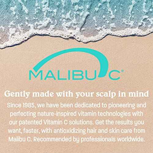 Malibu C Swimmers Wellness Conditioner - Moisturizing Conditioner for Swimmers - Strengthening Proteins Help Prevent Brittle, Dry Hair from Swimming