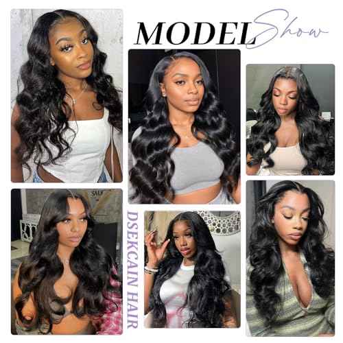 Body Wave V Part Wig Human Hair Glueless Clip In 100% Real Human Hair V-part Wigs No Glue No Sew In Upgrade U Part Wig For Beginners Friendly 200 Density 22 Inch