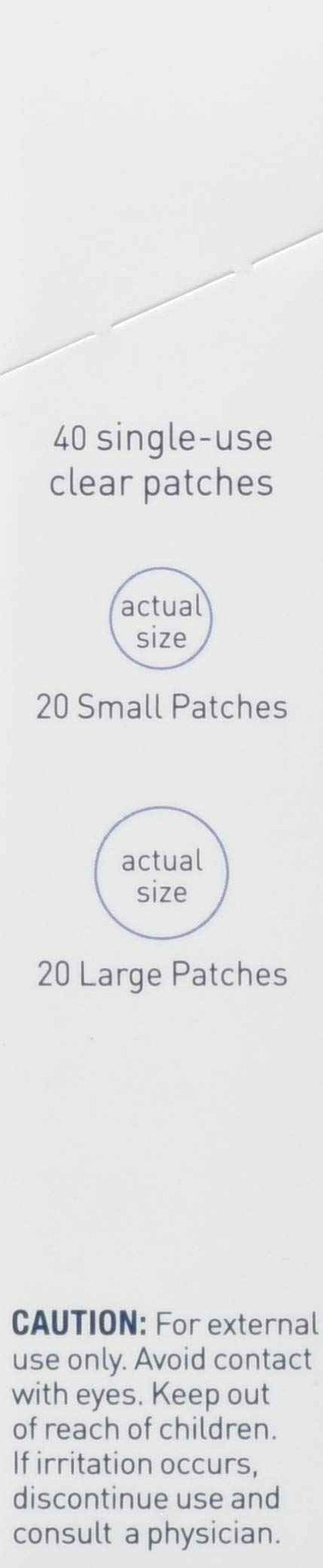 PanOxyl Pm Overnight Spot Patches With Advanced Hydrocolloid Healing Technology, 40 Count (Pack of 3)