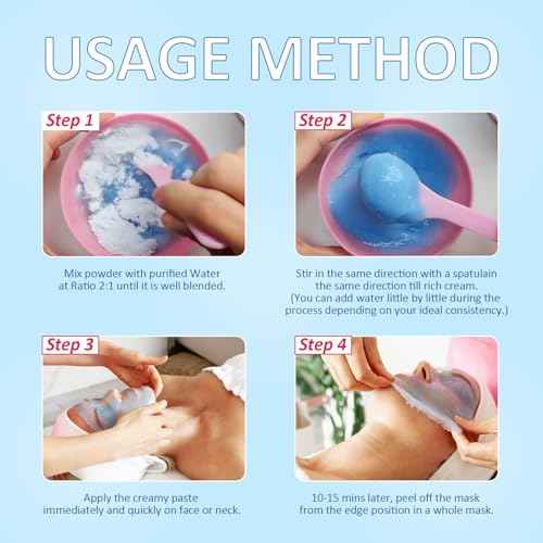 YMEYFAN Jelly Mask for Facials Professional, Collagen Peel Off Jelly Face Mask Powder, Deep Hydrating Moisturizing Facial Skin Care, Home Spa Day DIY Skincare for Women and Men (23Fl Oz)
