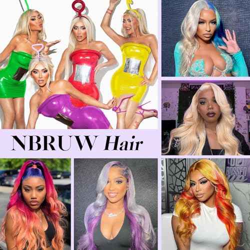 30 Inch 613 13x6 Lace Front Wig Human Hair 200 Density Body Wave Blonde Wig Human Hair 13x6 200 Density Blonde 613 HD Lace Front Wigs Human Hair Pre Plucked with Melted Hairline for Women