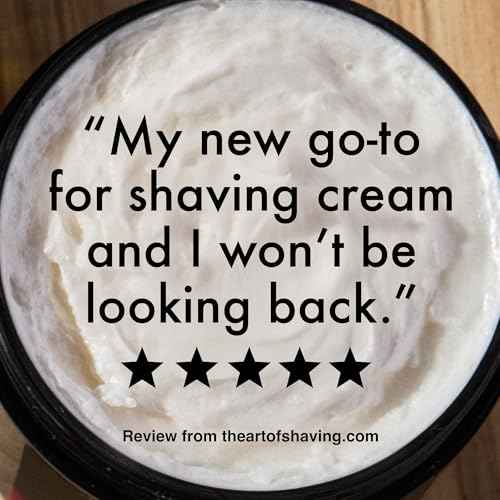 The Art of Shaving Icon Duo Kit ? Sandalwood Shaving Cream (5 oz) and Shaving Brush ? Prevents Shaving Burn for the Perfect Shave ? Suitable for All Skin Types