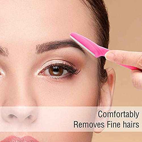 Eyebrow Razor 9 Pack, Precision Facial Hair Trimmer for Women, Eyebrow Shaper Facial Razor for Men