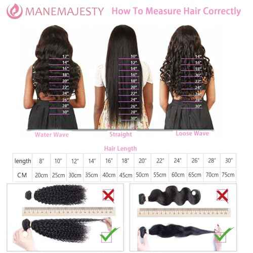 12A Brazilian Virgin Kinky Curly Human Hair Bundles 3 Pcs 14 Inch Bundle with 4x4 Lace Closure 100% Unprocessed Brazilian Vrigin Human Hair Curly Extensions for Black Women Natural Color