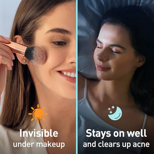 TKTK Pimple Patches, 12mm Invisible Acne Patches for Face with Salicylic Acid, 0.01cm Extra Thin Outer Edge, Hydrocolloid Zit Patch for Pustule, Whitehead, Cystic Acne Spot, 96 Count